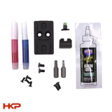 HK VP9 Sight and Optic Mount Bundle -  XS Suppressor Height Sights and ACRO Optic Plate
