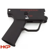 HK SP5K Trigger Housing - Ambi Navy 3 Position 0,1,F Pictogram - 9mm Spec Only - Clipped and Pinned