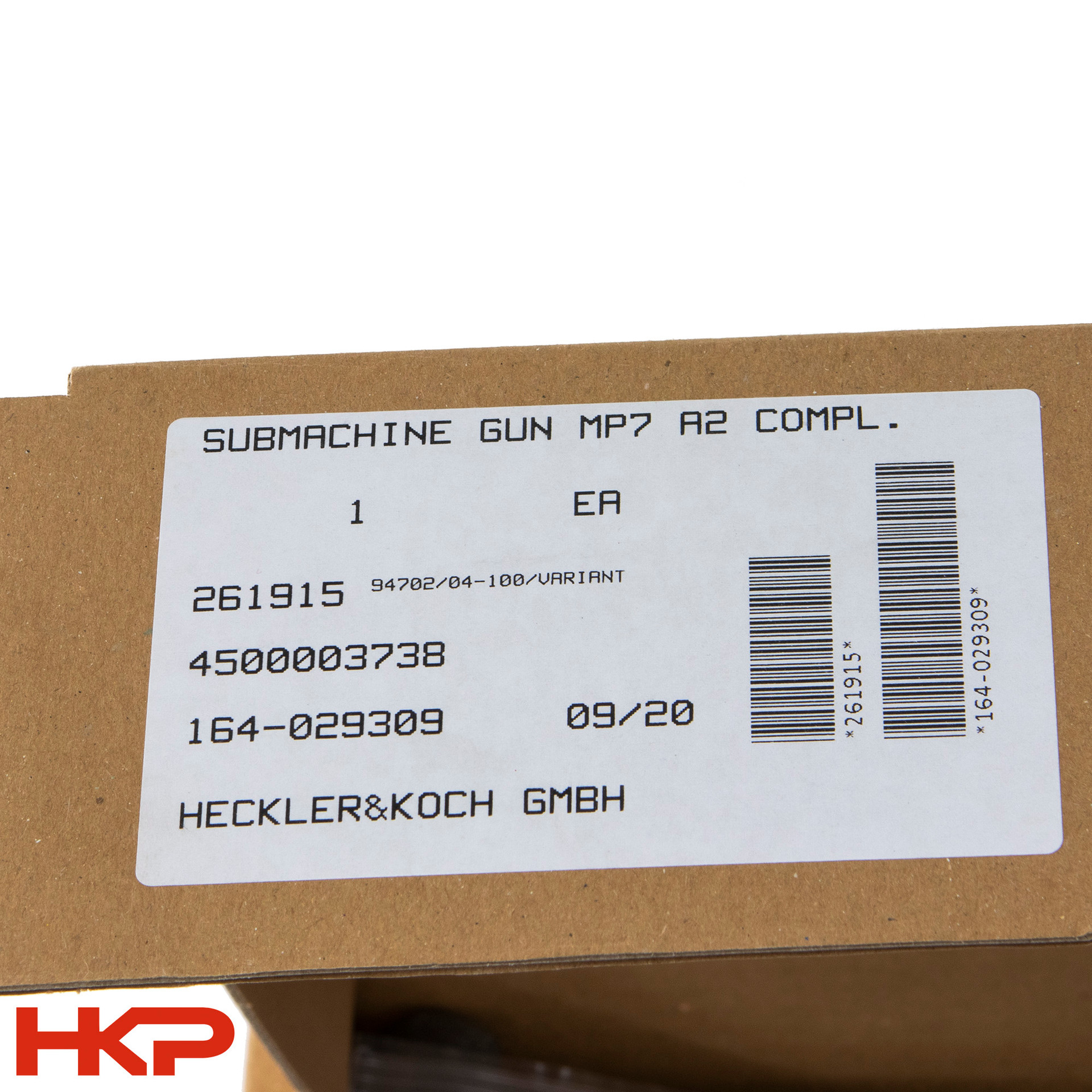 HK MP7 A2 Parts Kit