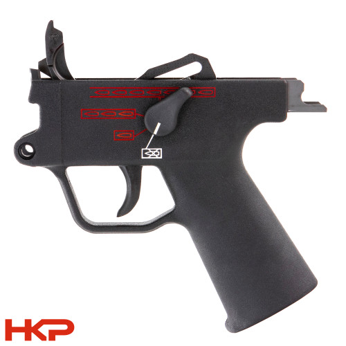 H&K MP5 4 Position Burst Trigger Group 0,1,3,F