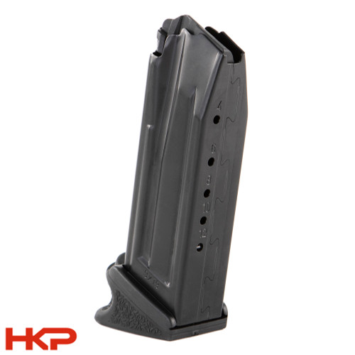 H&K HK 12 Round VP9SK/P30SK 9mm Extended Floorplate Magazine - Black