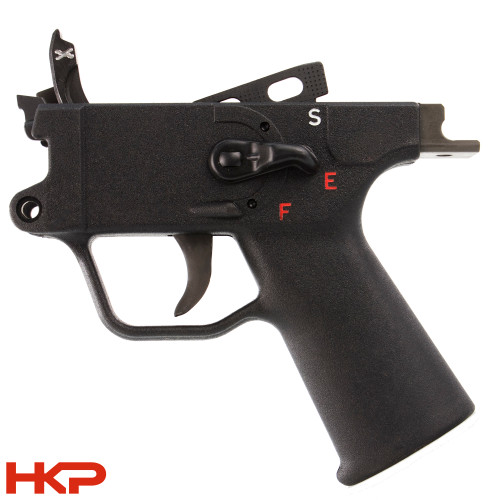 H&K 93/53/33 (5.56 / .223) Trigger Group - SEF Navy Style - Full Auto - Push Pin