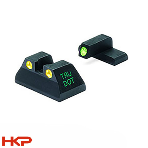 Meprolight HK USPC Tru-Dot Night Sights - Yellow/Green