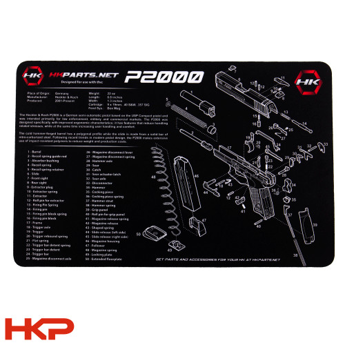 HKP HK P2000/P2000SK Bench Mat