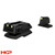 H&K HK VP9, HK P30, HK 45 Adjustable Suppressor Sights Superluminova - Green