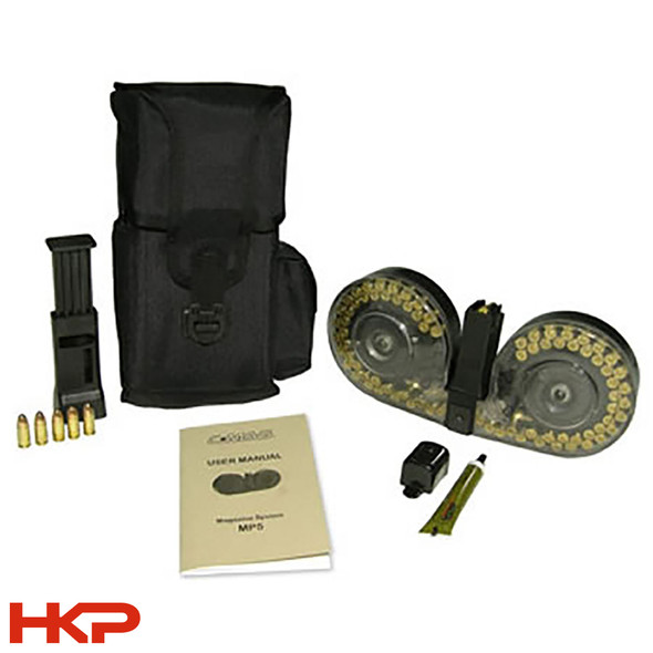 Beta C-Mag 100 Round MP5/MP5K/SP5/SP5K 9mm Drum Magazine || HKP-00088 || HKPARTS