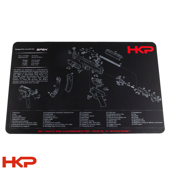 HK VP9SK Bench Mat