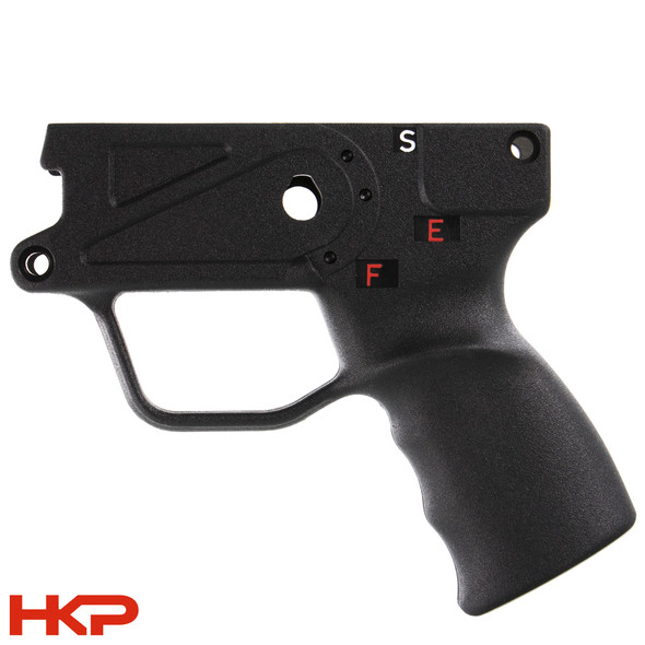 New - H&K MP5K/SP89 9mm SEF Contoured Trigger Housing - Push Pin - HKP-16551