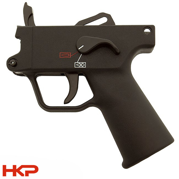 New - HKP MP5K/SP89 9mm Trigger Group 2 Position Housing 0,1- Safe, Semi Only - HKP-17241