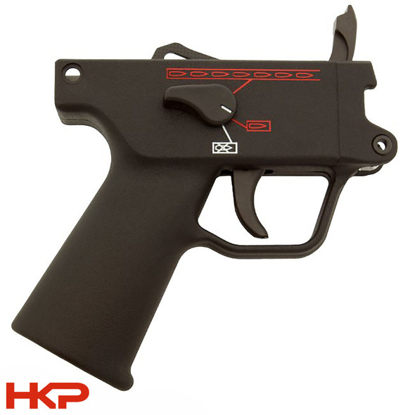 HKP MP5K/SP89 9mm Trigger Group 3 Position Navy Housing 0,1- Safe, Semi Only