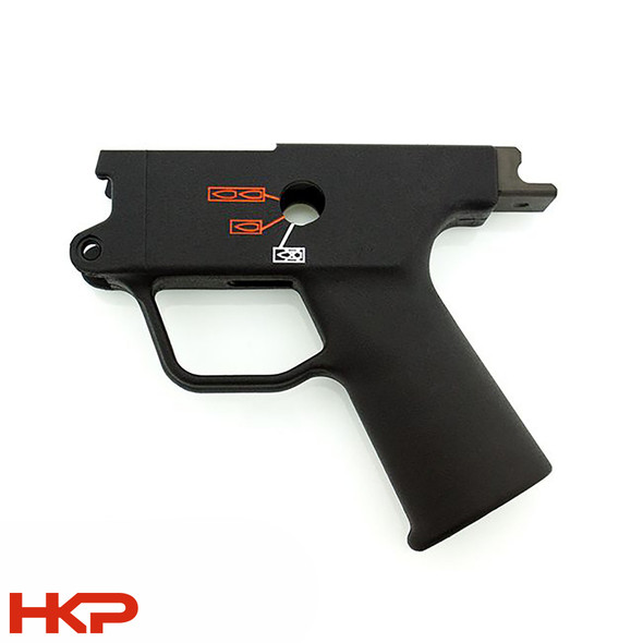 H&K MP5 40/10 3 Position (0,1,2 Pictogram) Burst Trigger Housing - Push Pin