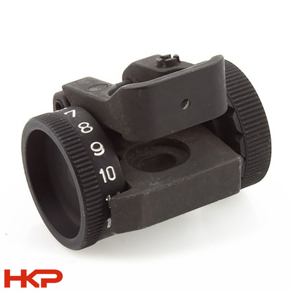 H&K 91/93/33/53/G3 (5.56 / .223) & (7.62x51 / .308) 1200 Meter Rear Sight - 3rd Generation