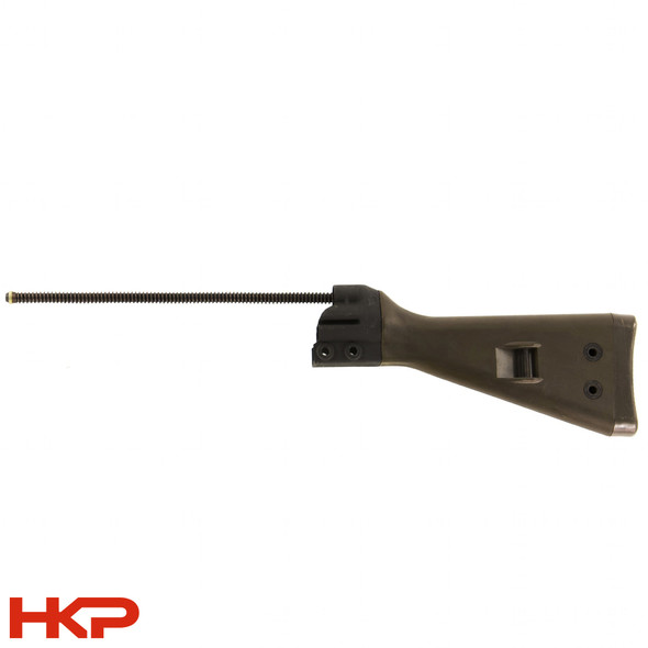 H&K 91/G3 (7.62x51/.308) Fixed Stock with Enhanced Heavy Buffer - Dark OD Green - Surplus || HKP-18933 || HKPARTS