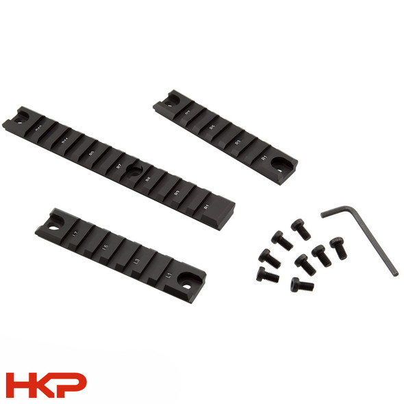 HK G36K/G36C Tri Rail Set Complete - Black