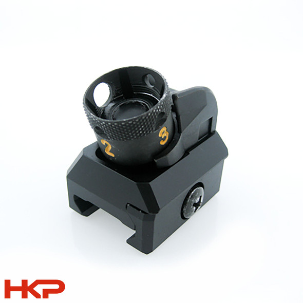 New - Heckler and Koch HK MR556/MR762/416/417 14.5"/16.5" Rear Diopter Sight - HKP-00027