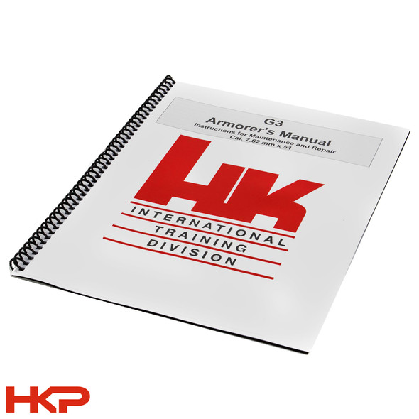 HKP HK 91/G3/PTR Armorer's Manual