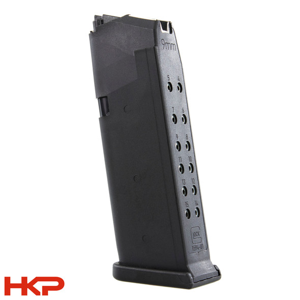 Glock 19 15-Round 9mm Magazine - Black