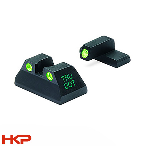 Meprolight HK USP Tru-Dot Compact Night Sights - Green