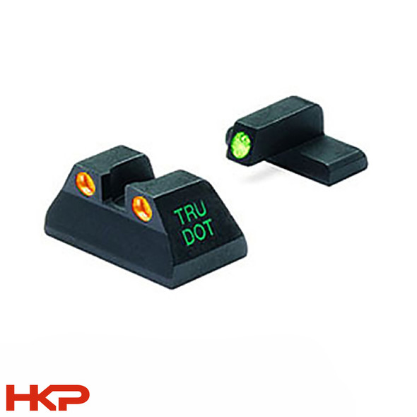 Meprolight HK USPC Tru-Dot Night Sights - Orange/Green || HKP-01909 || HKPARTS
