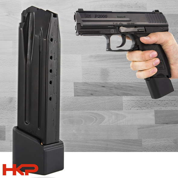 HKP/H&K P2000/USPC 18 Round Complete Magazine With Extension