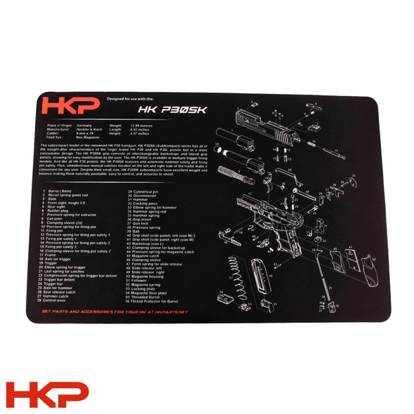 hkt出品 HK VP9SK Bench Mat