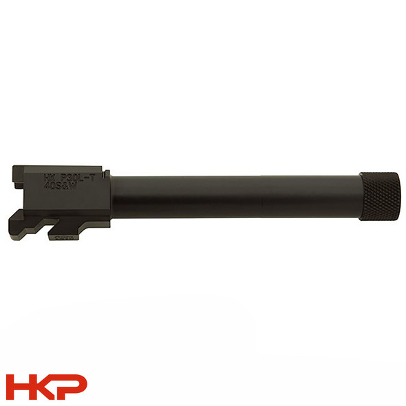 RCM HK P30L .40 S&W 9/16 X 24 Threaded Barrel - Black