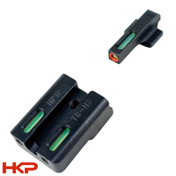HK VP9, P30, HK45C TFX™ Optic Sights - Day and Night - Tritium / Fiber