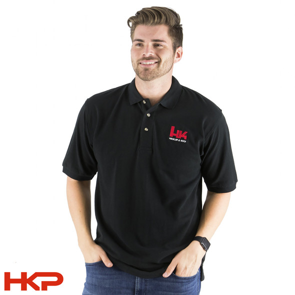 H&K Polo Shirt - Small - Black