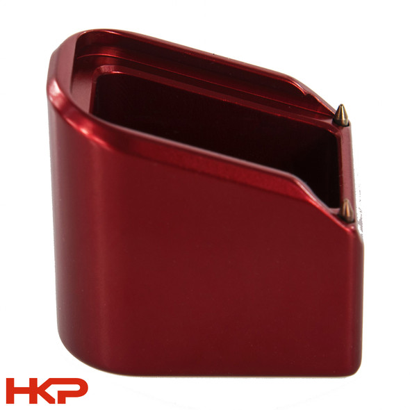 HKP +5 HK USP .40 S&W Magazine Extension - Red