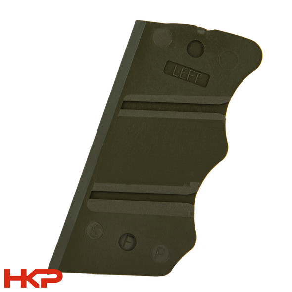 H&K HK VP9, HK VP40 Grip Panel Left Side - Small - OD Green