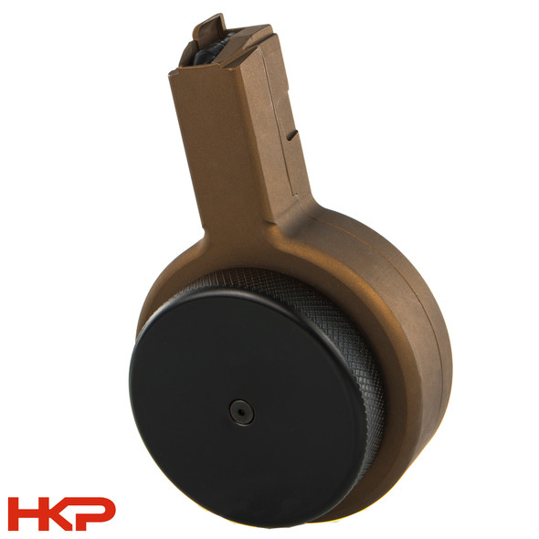 F5 MFG 50 Round HK MP5/MP5K 9mm Drum - Burnt Bronze