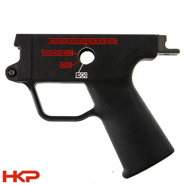 H&K HK SP5 Navy Style 4-Position Clipped & Pinned Trigger Housing