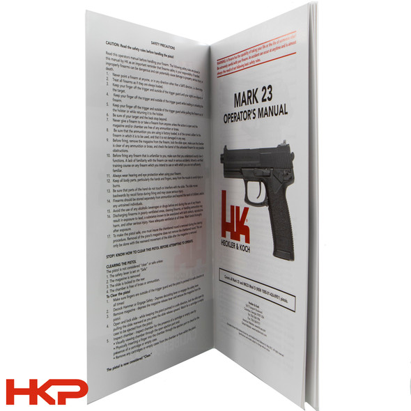 HK Mark 23 Operator's Manual