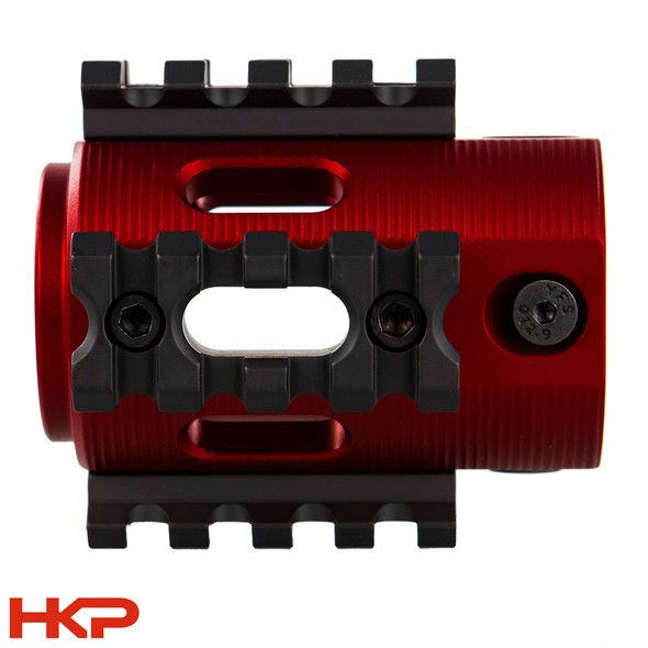 HKP MP5K Tactical Tri-Rail - Red and Black