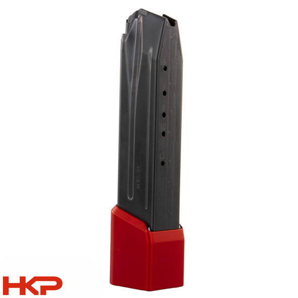 New - HK 20 Round HK VP40, HK VP40 Tactical, HK P30, HK P30L, HK P30S .40 S&W Magazine - Red - HKP-20183