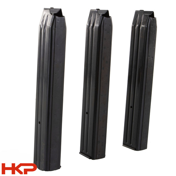 3 X 25-Round FN PM-63 Rak Magazines & Magazine Pouch