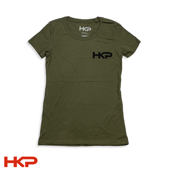 HKP Short Sleeve Tee Female  - OD Green