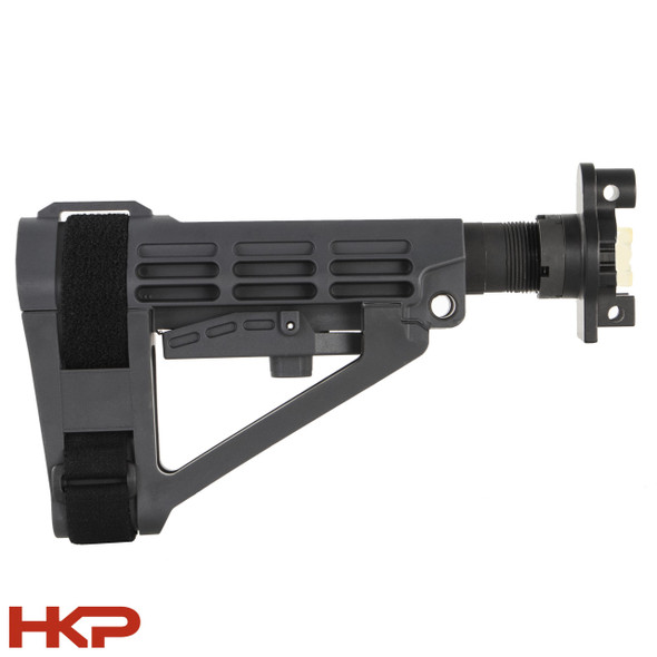 SB Tactical HK MP5K Pistol Stabilizing Brace SBA4 - Gray