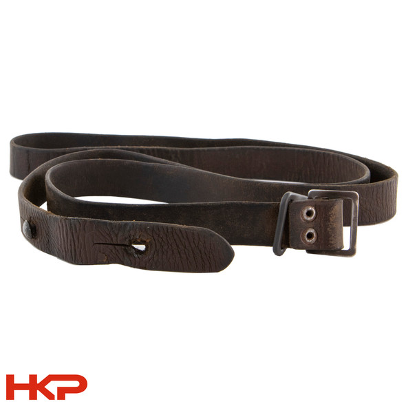 H&K German Leather Sling - Well Used with No Loop