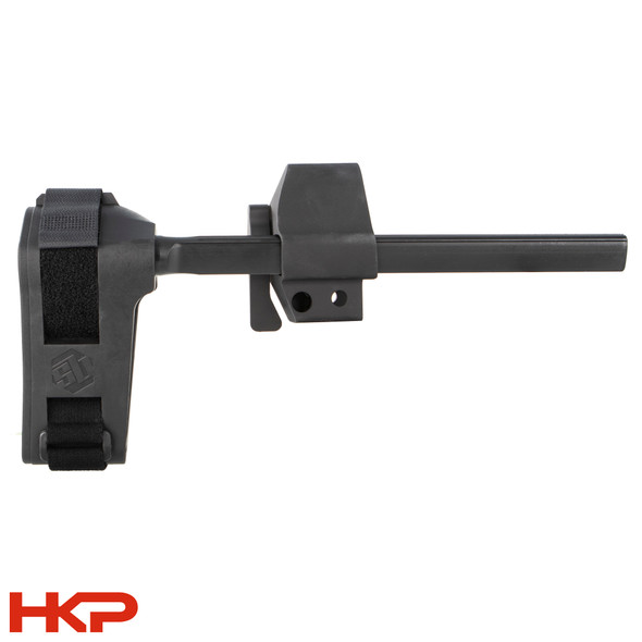 SB Tactical HK MP5, HK SP5 Retractable Pistol Stabilizing Brace - Black