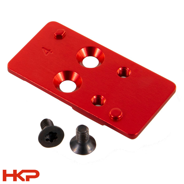 HKP HK VP9 Leupold Delta Point Pro Optics Plate #4 - Red