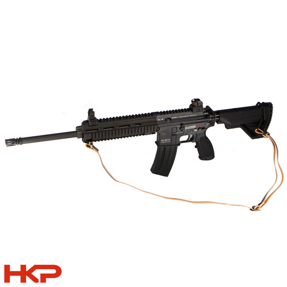 HKP HK91, G3, PTR91 2 Point Leather Sling - Dark Brown