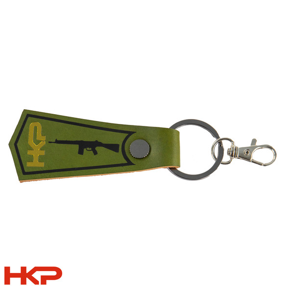 HKP Leather Key Chain - OD Green G3
