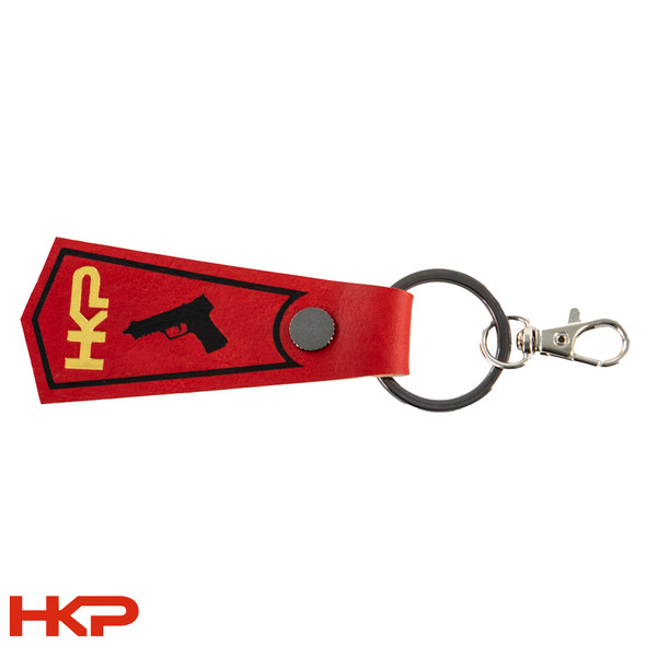 HKP Leather Key Chain - Red VP9