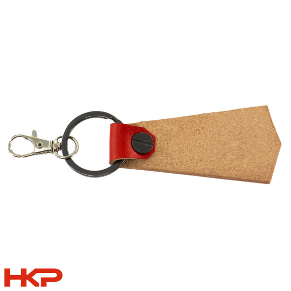 HKP Leather Key Chain - Red VP9