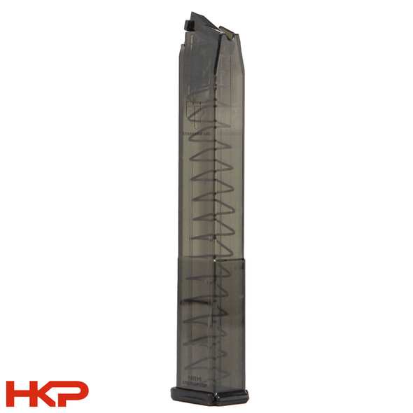 30 Round Magazine - ETS - 9mm - Carbon Smoke - HK VP9