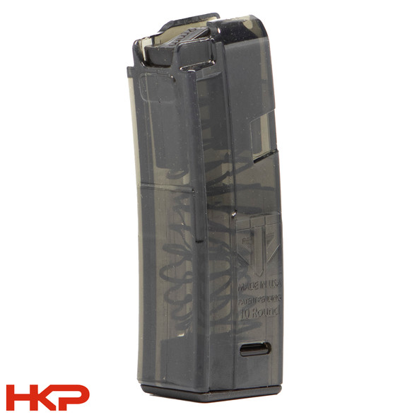 10 Round Magazine - ETS - 9mm - Carbon Smoke - HK MP5