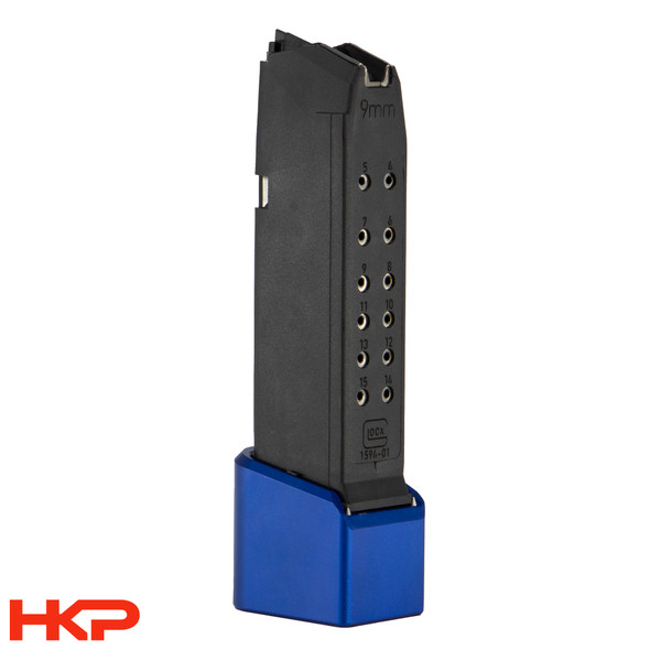 HKP 20 Round Extended Magazine – Glock 19 - Blue