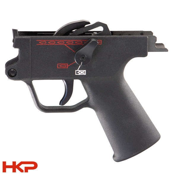 HK MP5, MP5K Selector Lever, Left Side - Navy Trigger Groups