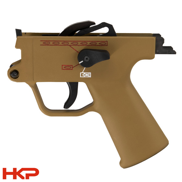 HKP HK MP5 Navy Binary Trigger Group - Engraved - RAL8000